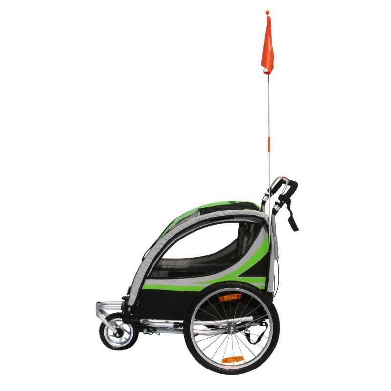 Remorque poussette porte enfants